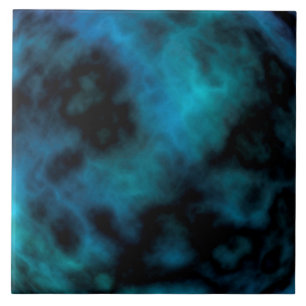 Kosmische Imitate Blauer Marmor Fliese