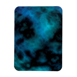 Kosmische Imitate Blauer Marmor Magnet