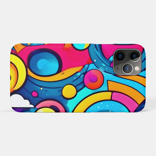 Kosmische Karnevalskunst Case-Mate iPhone Hülle (Rückseite (Horizontal))