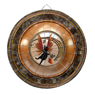 Kosmische Katze Acorn Dartscheibe