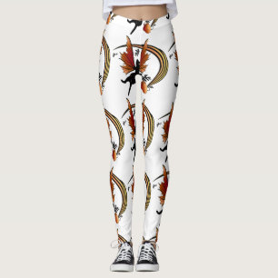 Kosmische Katze Acorn Leggings