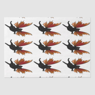 Kosmische Katze Acorn Seidenpapier