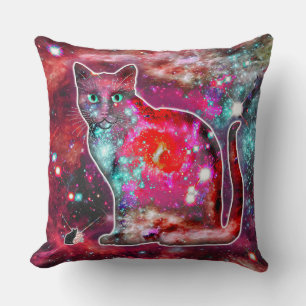 Kosmische Katze Alpha Kissen