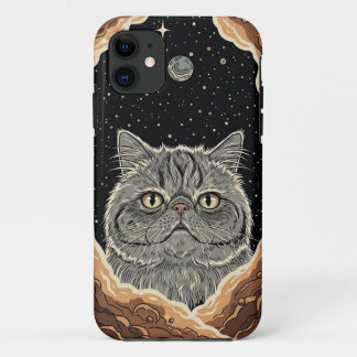 Kosmische Katze Case-Mate iPhone Hülle