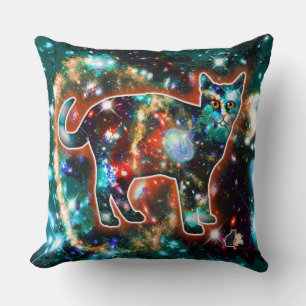 Kosmische Katze Gamma Kissen