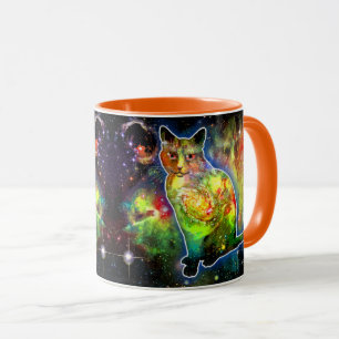Kosmische Katze Omicron Tasse