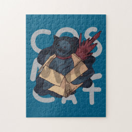 Kosmische Katze Puzzle