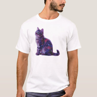Kosmische Katze T-Shirt