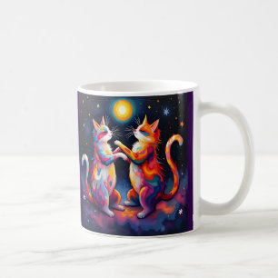 Kosmische Katzen Kaffeetasse