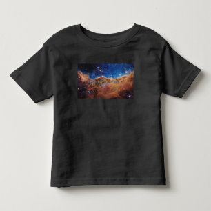 Kosmische Klippen Carina-Nebel Weltraum-Webb-Teles Kleinkind T-shirt