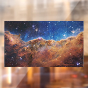 Kosmische Klippen Carina Nebula Weltraum-Webkop Te Fensteraufkleber