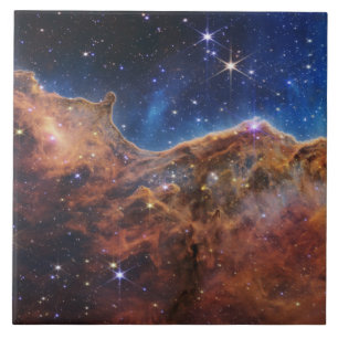 Kosmische Klippen Carina Nebula Weltraum-Webkop Te Fliese