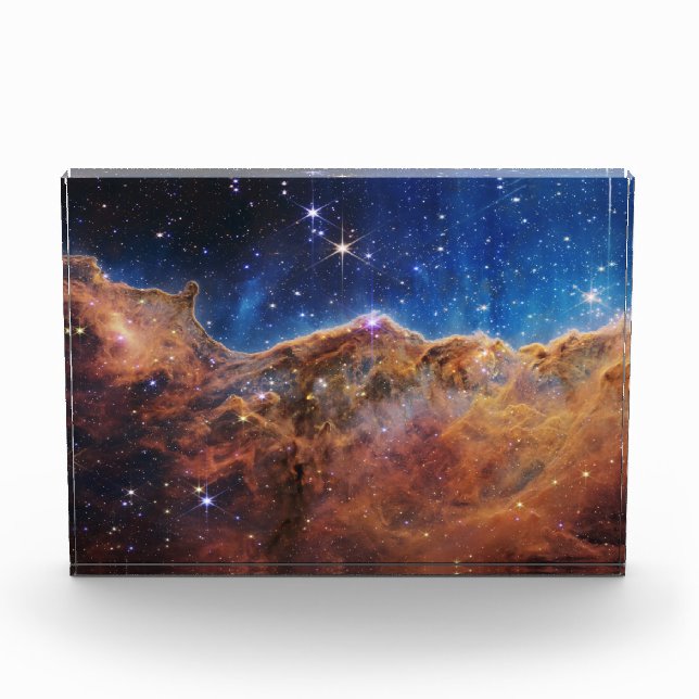Kosmische Klippen Carina Nebula Weltraum-Webkop Te Fotoblock (Vorderseite)