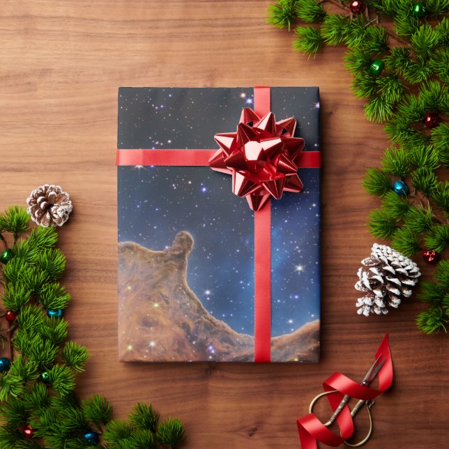 Kosmische Klippen Carina Nebula Weltraum-Webkop Te Geschenkpapier (Feiertagsgeschenk)