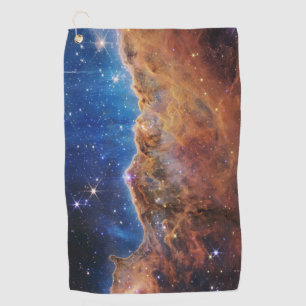 Kosmische Klippen Carina Nebula Weltraum-Webkop Te Golfhandtuch