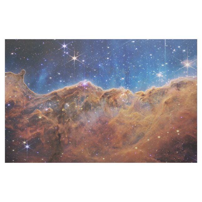 Kosmische Klippen Carina Nebula Weltraum-Webkop Te Stoff (Yard (91,4 cm))