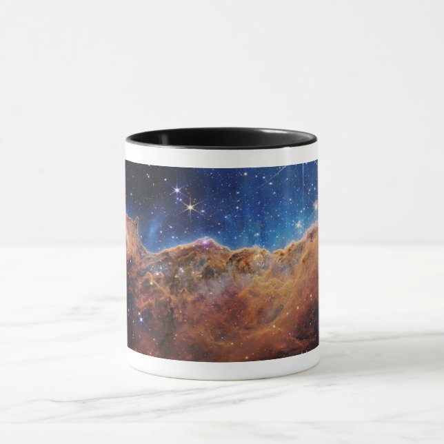 Kosmische Klippen Carina Nebula Weltraum-Webkop Te Tasse (Zentrum)