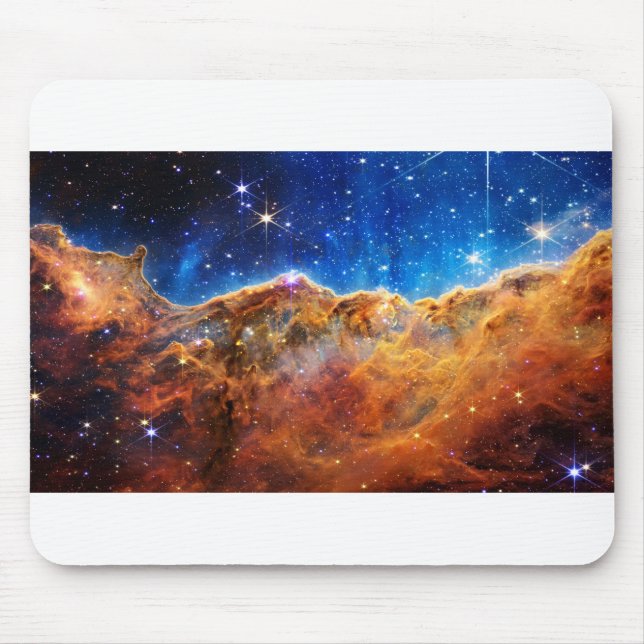 Kosmische Klippen im Carina-Nebel Mousepad (Vorne)