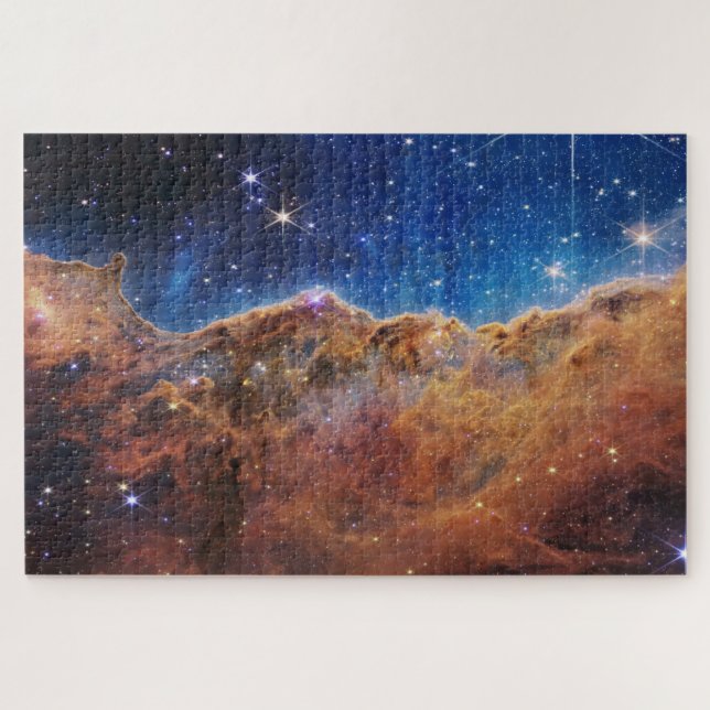 Kosmische Klippen im Carina-Nebel Puzzle (Horizontal)