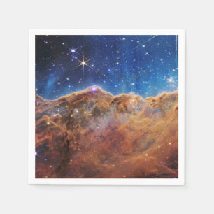 Kosmische Klippen im Carina-Nebel Serviette
