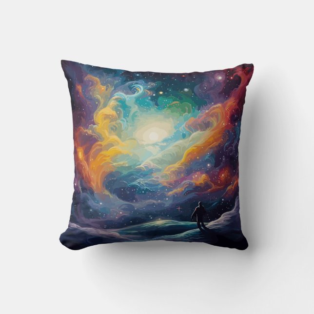 Kosmische Konstellation Kissen (Vorderseite)