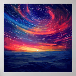 Kosmische Konstellation Poster