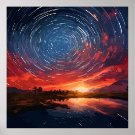 Kosmische Konstellation Poster