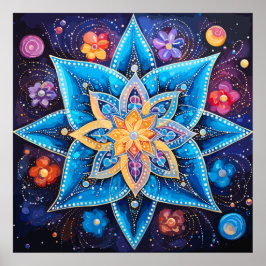 Kosmische Konstellation Poster