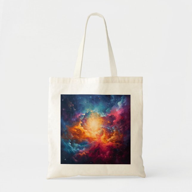 Kosmische Konstellation Tragetasche (Vorne)