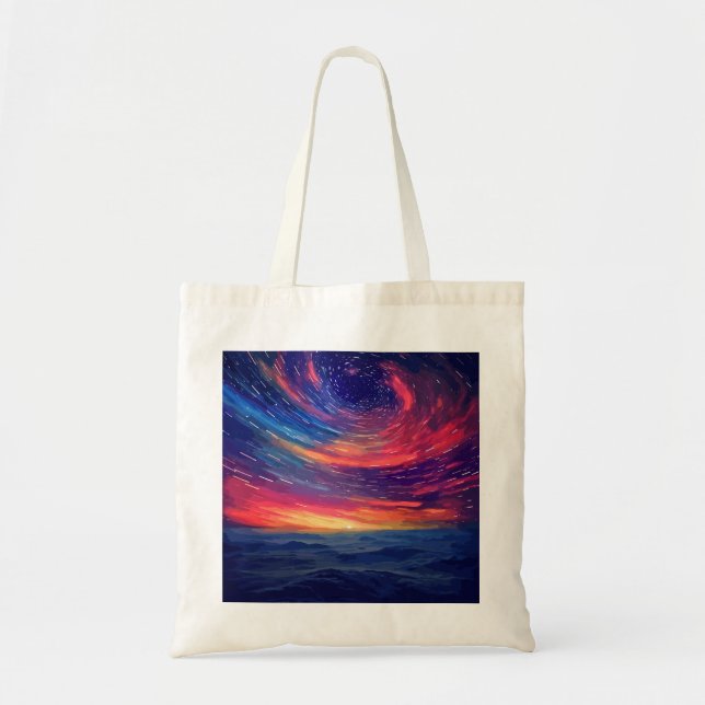 Kosmische Konstellation Tragetasche (Vorne)