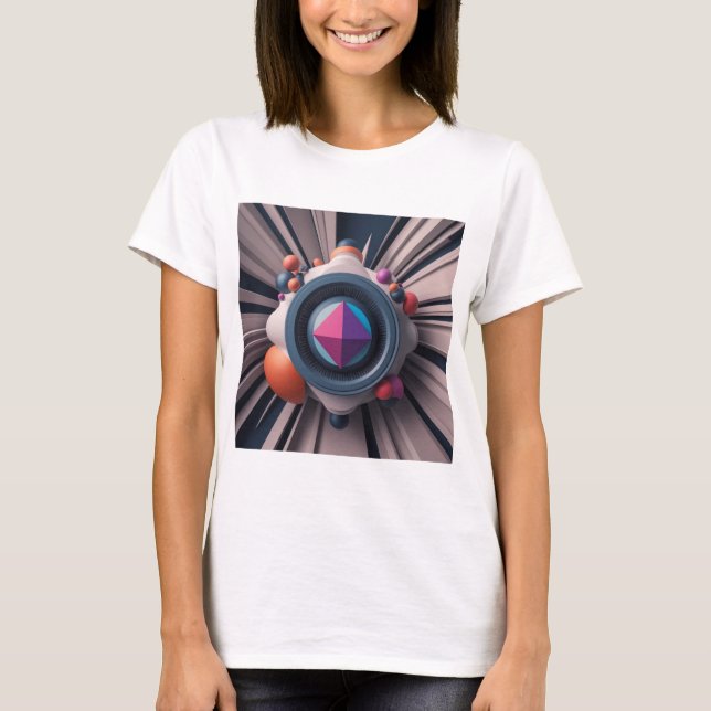 Kosmische Konvergenz T-Shirt (Vorderseite)