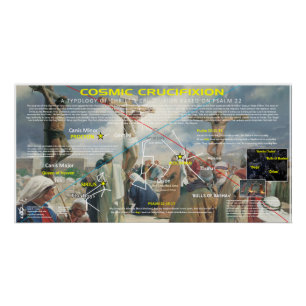 Kosmische Kreuzigung Poster