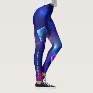 Kosmische Kuben Leggings