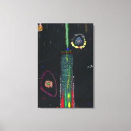 Kosmische Kunst Leinwanddruck