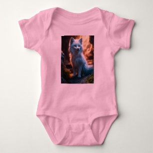 Kosmische Kutheit: Fluffy Alien Baby Bodysuit Baby Strampler