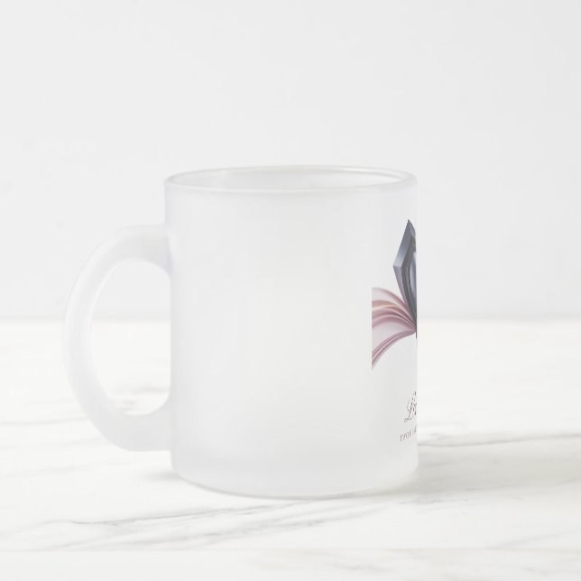 Kosmische Liebe Herzschlag Tasse (Links)