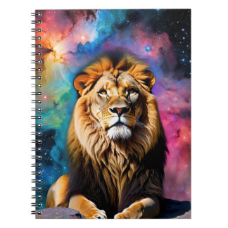 Kosmische Lion Notizblock