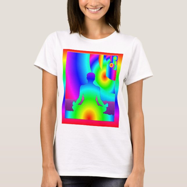 Kosmische Meditation T-Shirt (Vorderseite)