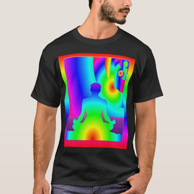 Kosmische Meditation T-Shirt (Vorderseite)