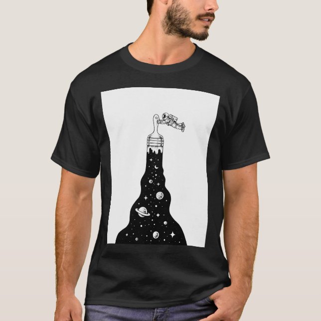 Kosmische Meisterwerk T-Shirt (Vorderseite)