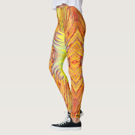 Kosmische Mischung von Zitrusfrüchten Leggings