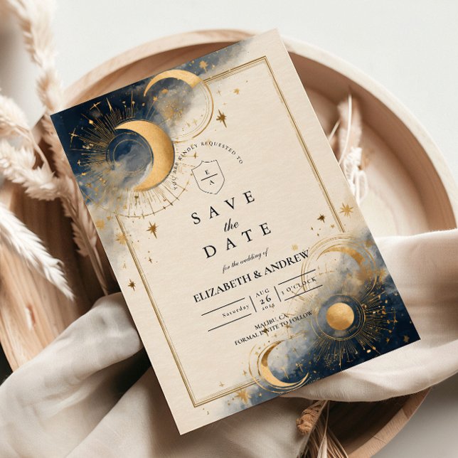 Kosmische Nacht Hochzeit Save The Date (Von Creator hochgeladen)