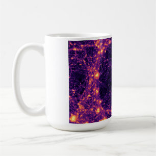Kosmische Netz Kaffeetasse