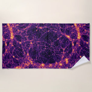 Kosmische Netz Strandtuch