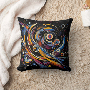 Kosmische Orbit Geometrie - Abstrakte Kreise- und  Kissen