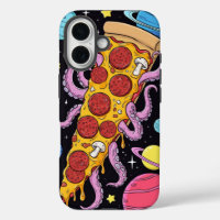 Kosmische Pizza Slice: Quirky Space Adventure