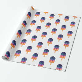 Kosmische Population Geschenkpapier