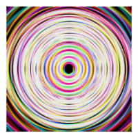 Kosmische Rays Perfektes Poster