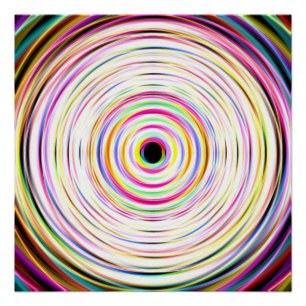 Kosmische Rays Perfektes Poster