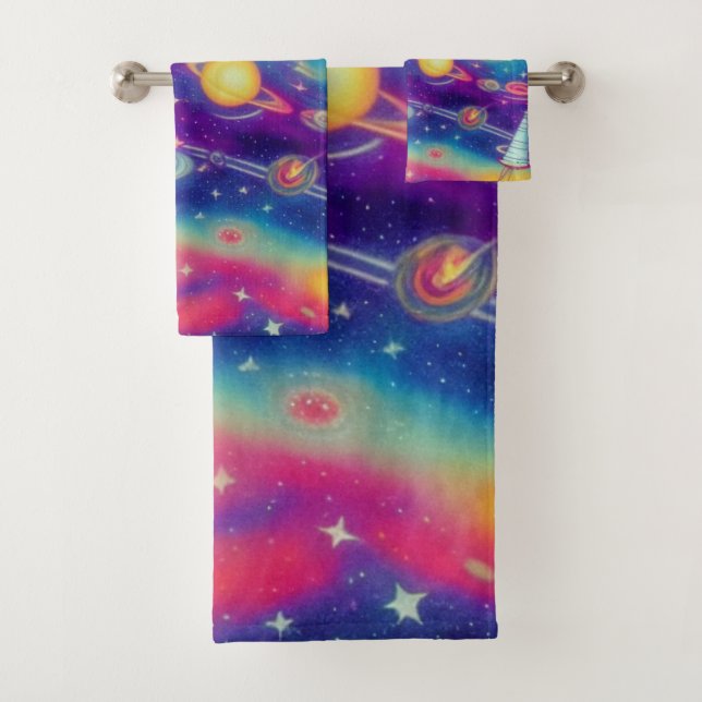 kosmische Reise Badhandtuch Set (Insitu)